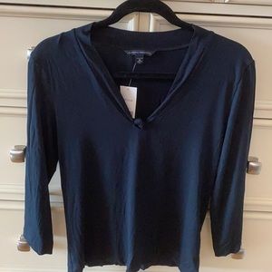 Banana Republic black long sleeve -NWT - size medium